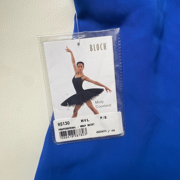 NWT Bloch Blue Ballet Wrap Skirt - Picture 5 of 6